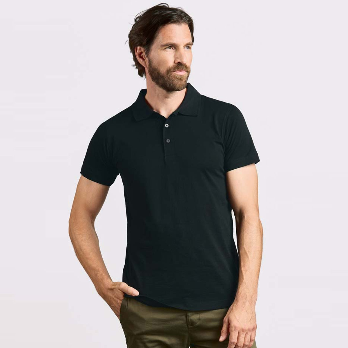 Men's Jersey Polo - 4020