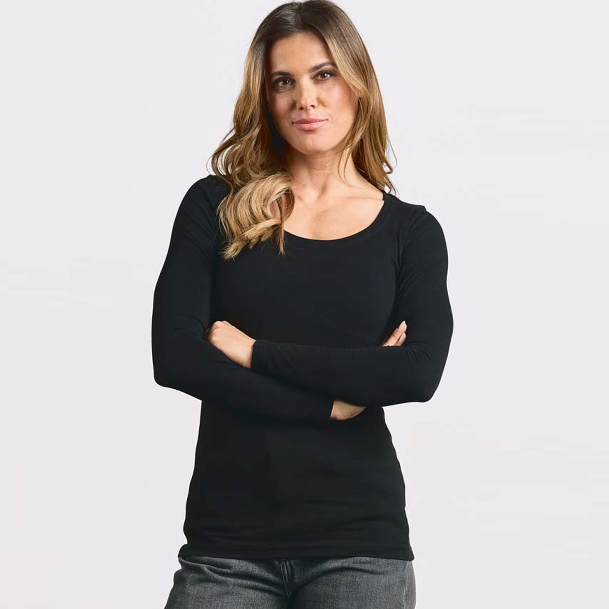 Women’s Slim Fit Long Sleeve T - 4085
