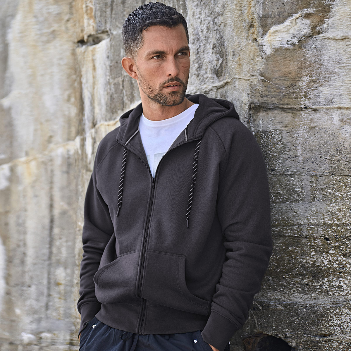 Fashion Full Zip Hood - 5435