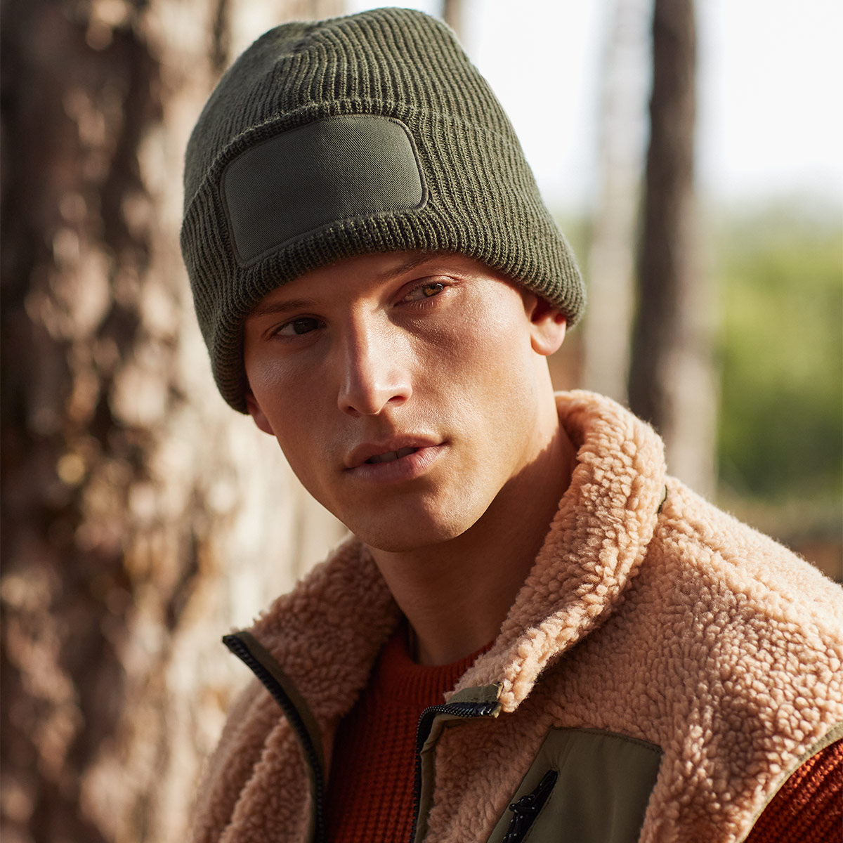 Thinsulate™ Patch Beanie - B440