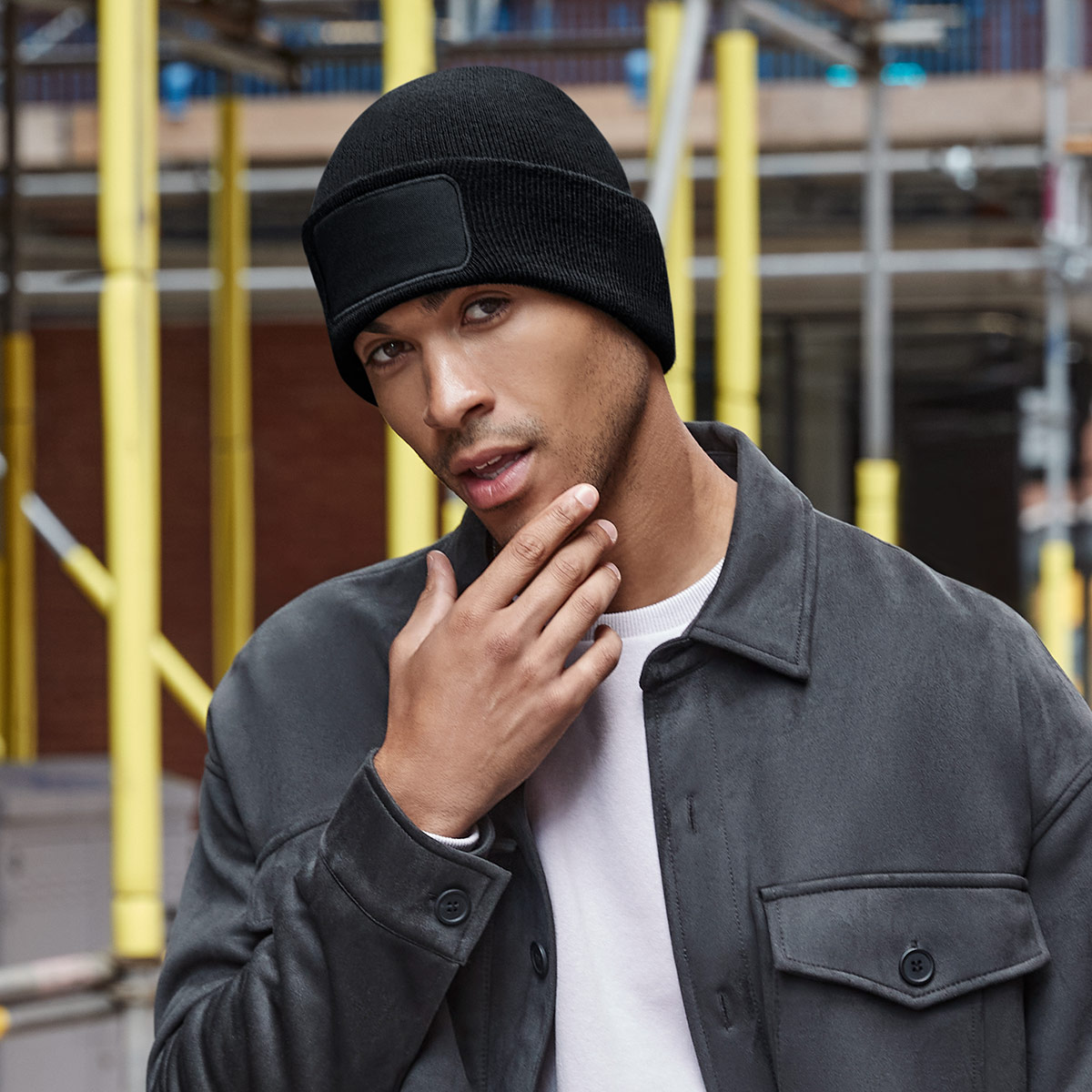 Recycled Original Patch Beanie - B445R