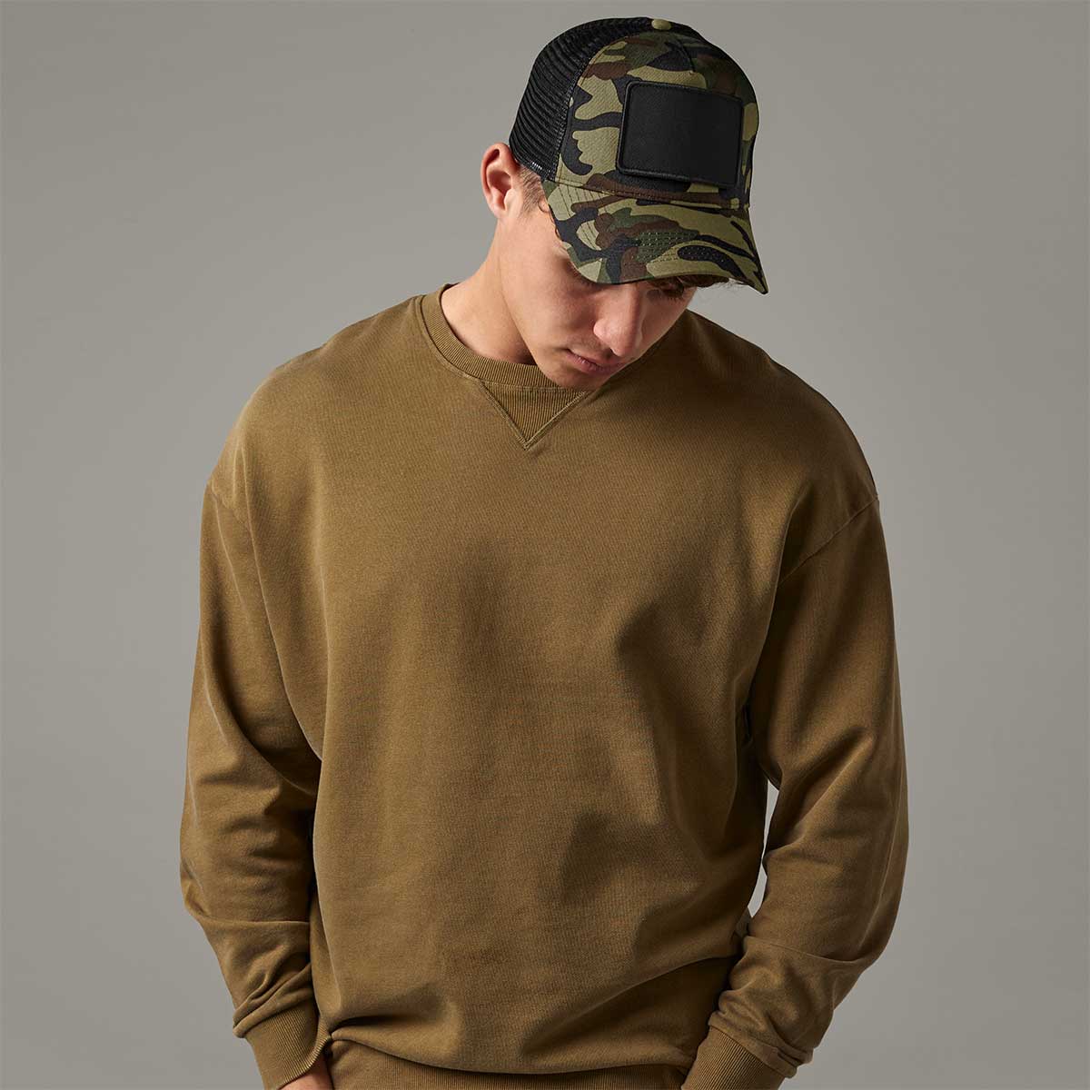 Removable Patch Snapback Trucker - B641