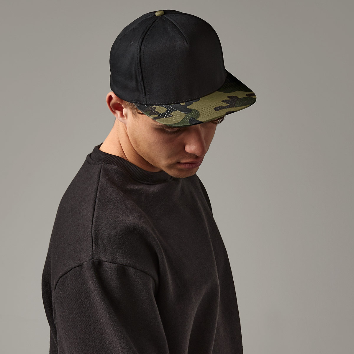 Camo Snapback - B691