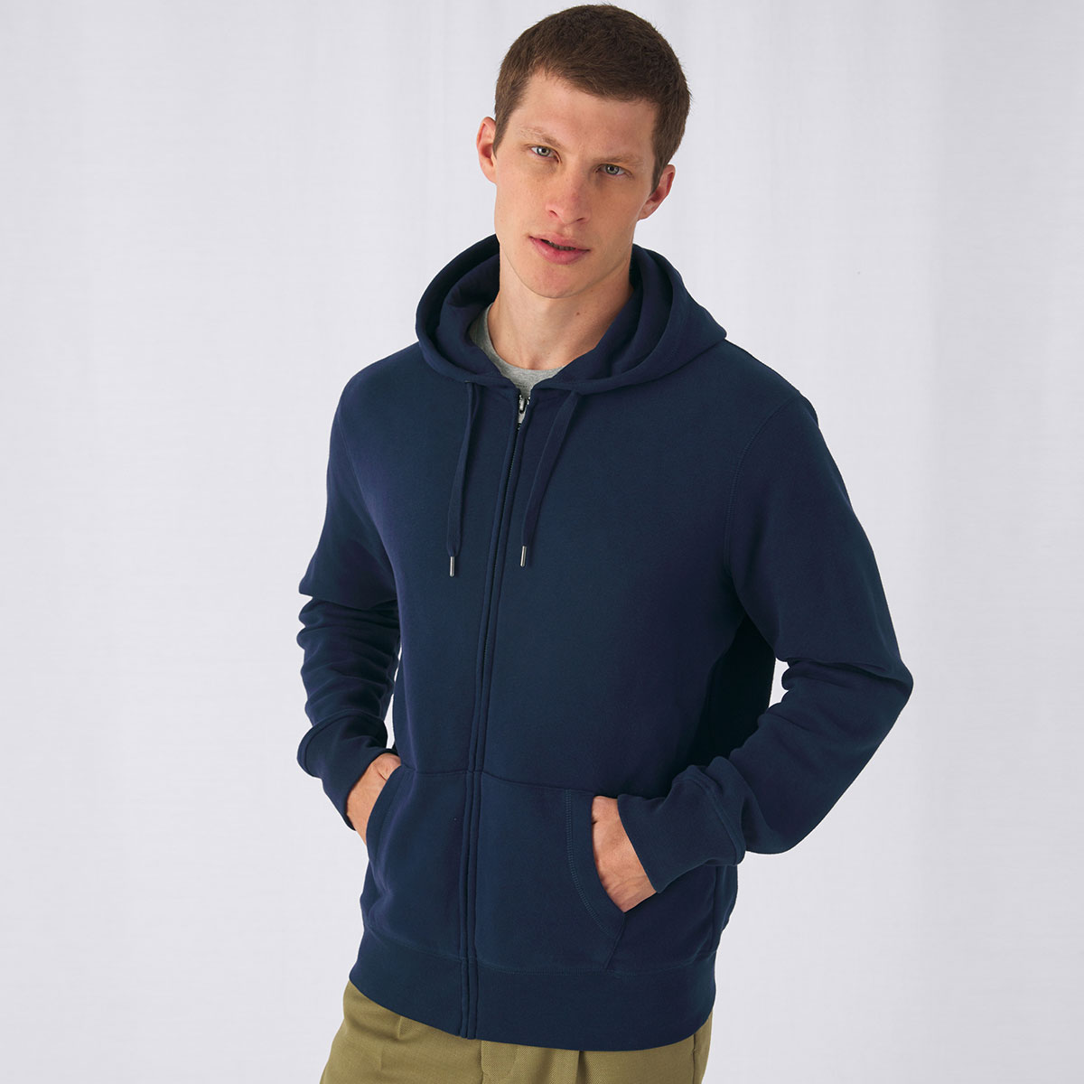 King Zipped Hood Jacket_° - WU03K