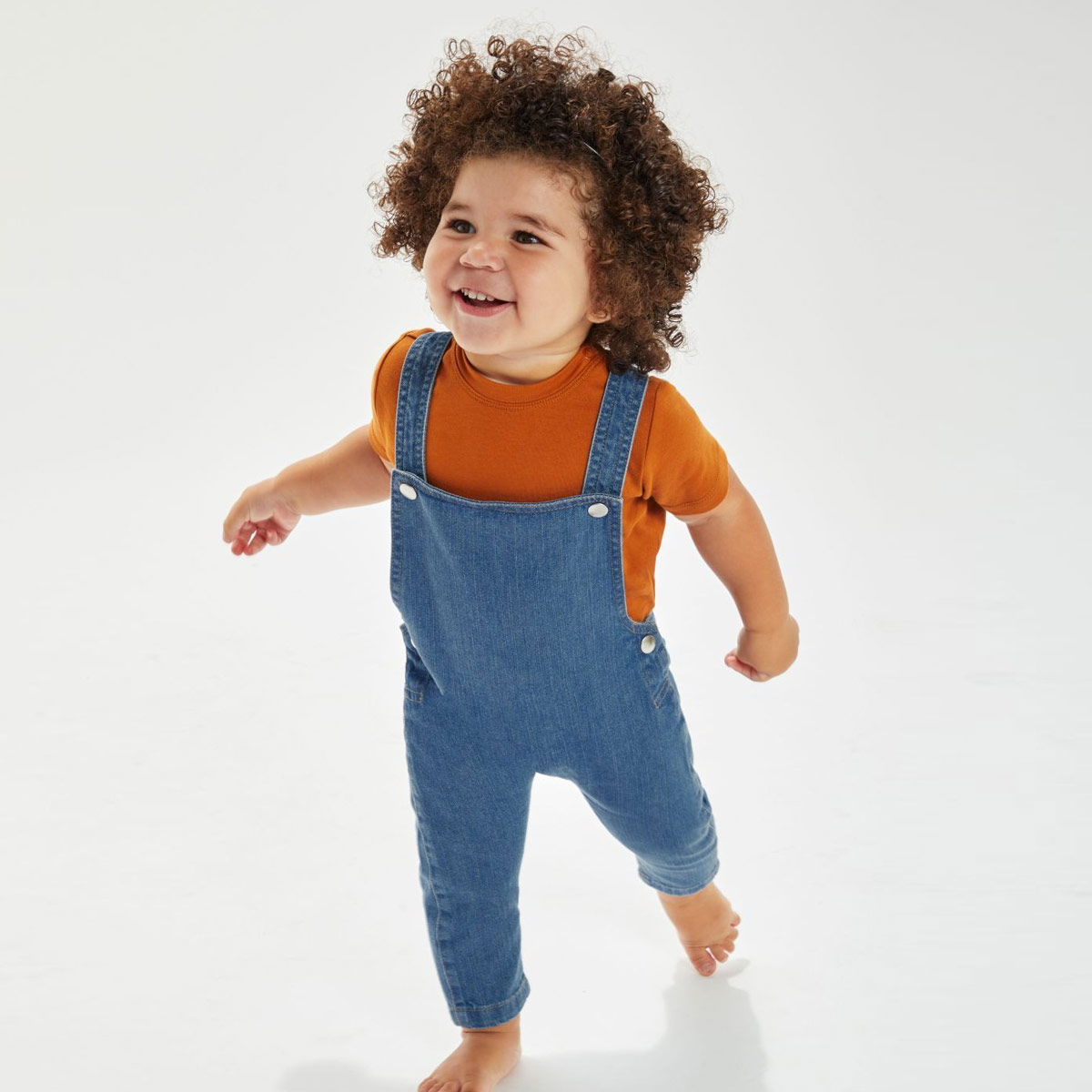 Baby Rocks Denim Dungarees - BZ56