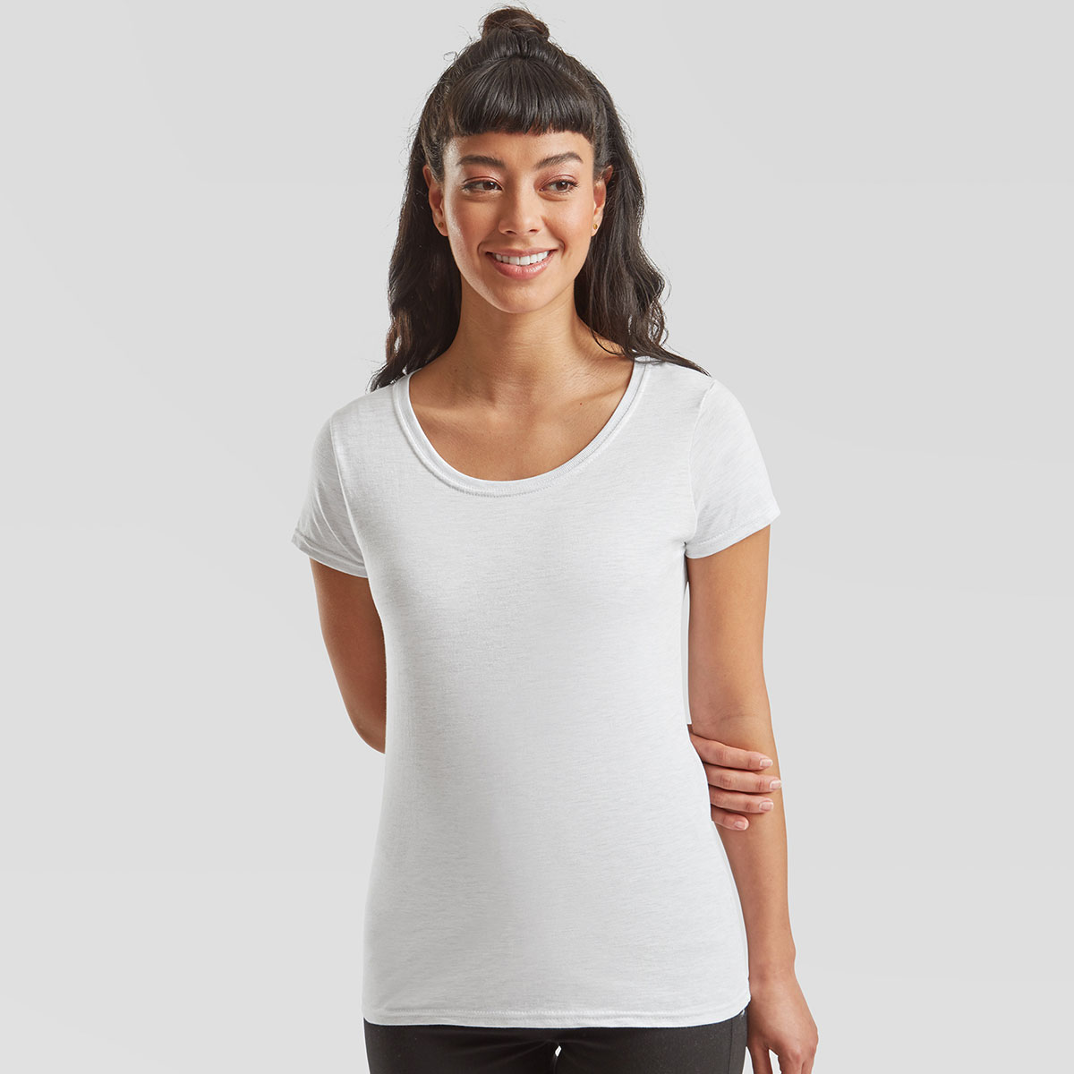 Ladies Iconic 195 Ringspun Premium T - 61-424-0