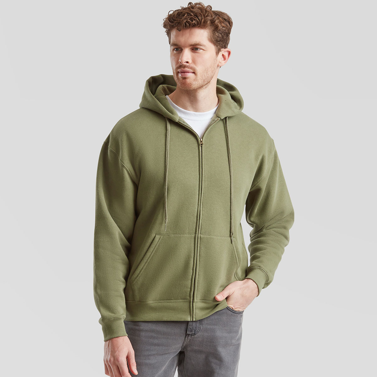 Premium Hooded Sweat Jacket - 62-034-0