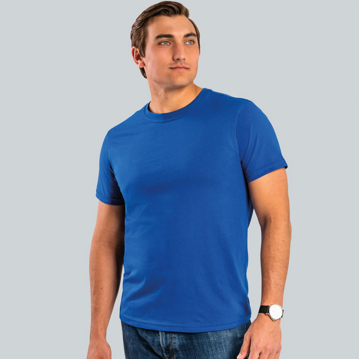Mens Heavy Luxury Roundneck T-Shirt - 103