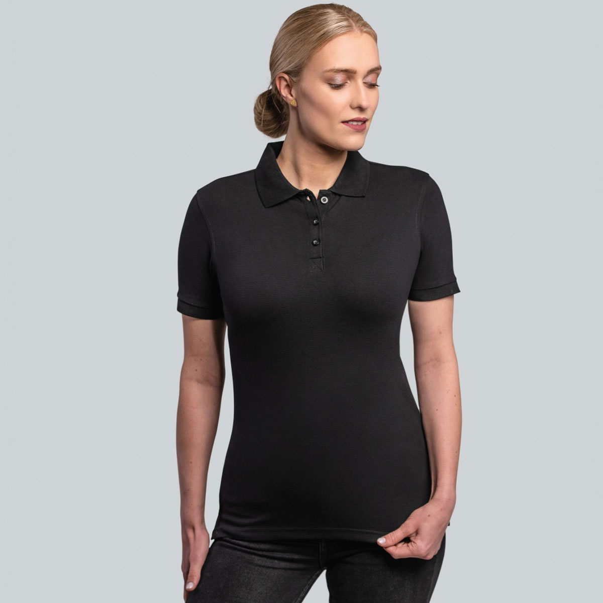 Womens Heavy Stretch Polo - 402