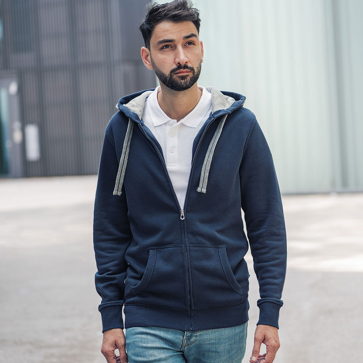 Mens Hooded Jacket - 701