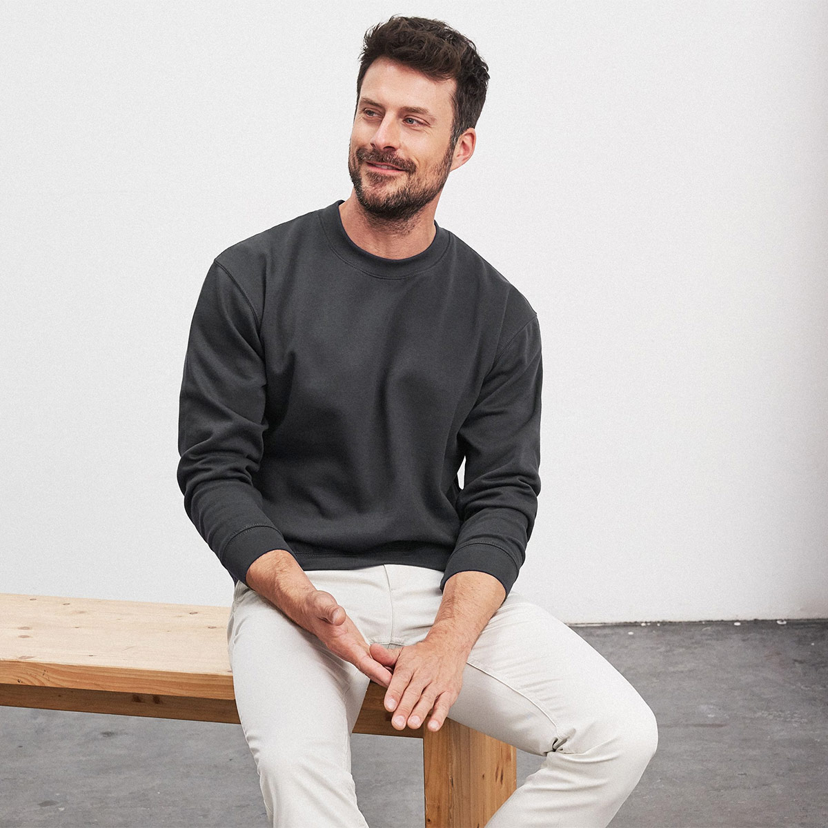 Round Sweat Heavy - JN040