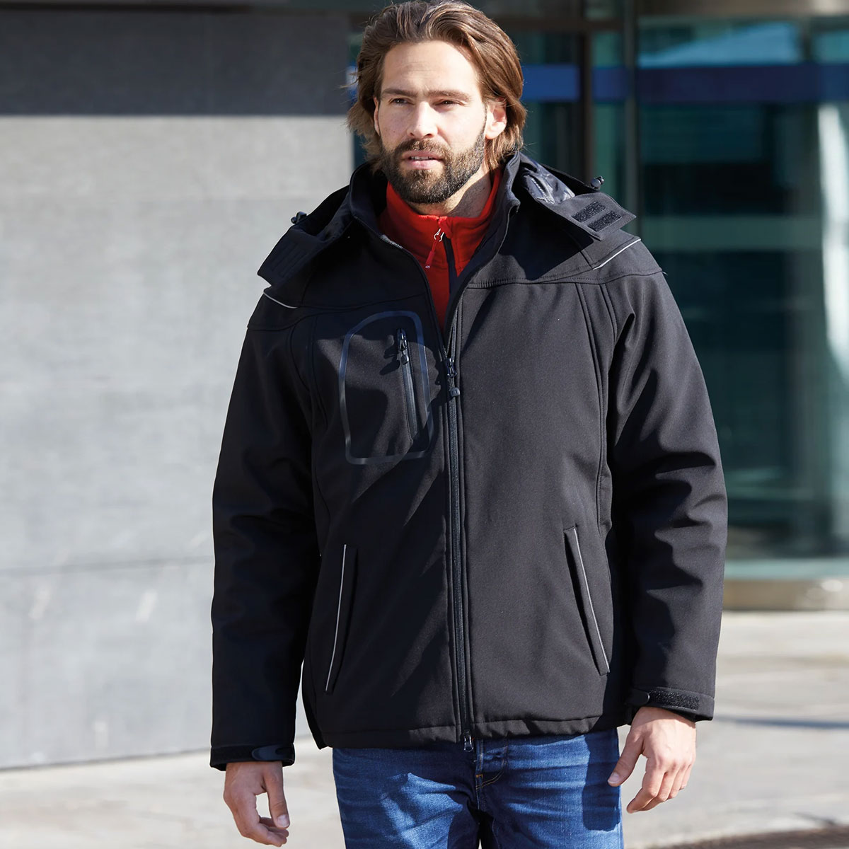 Men's Winter Softshell Jacket - JN1000