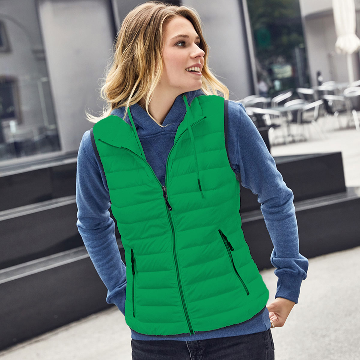 Ladies' Down Vest - JN1137