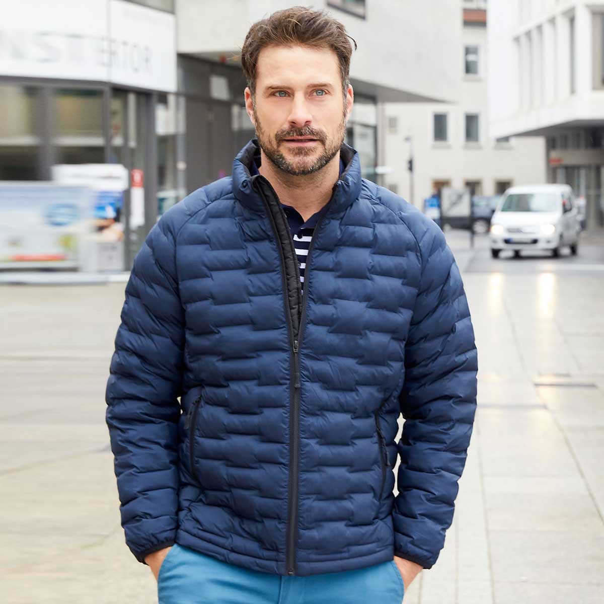 Men's Modern Padded Jacket - JN1162