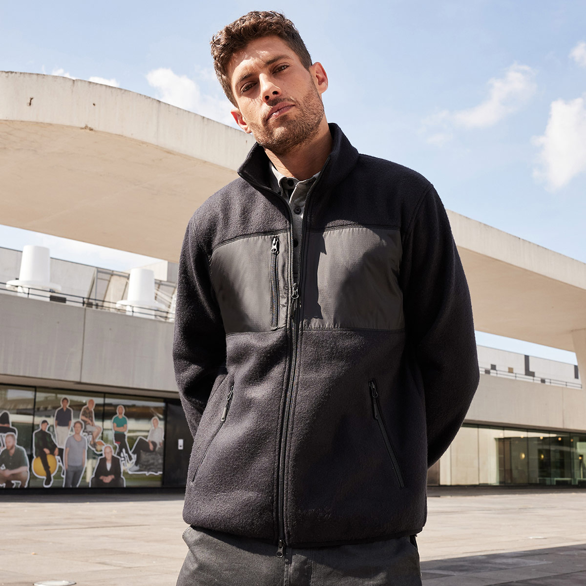 Men's Fleece Jacket - JN1312