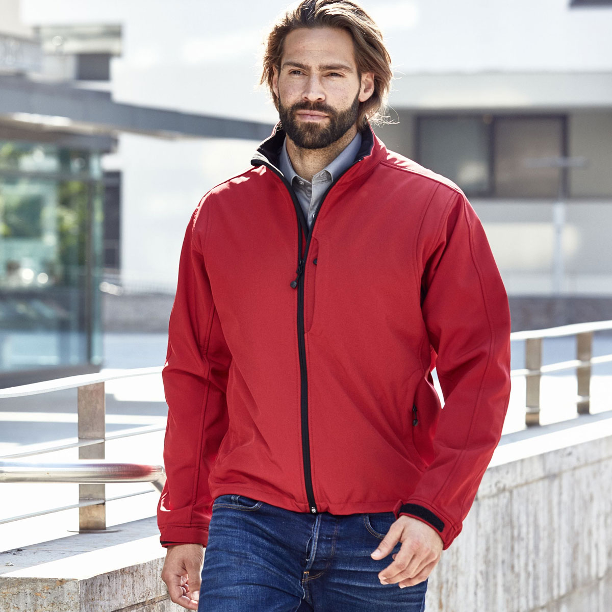 Men's Softshell Jacket - JN135