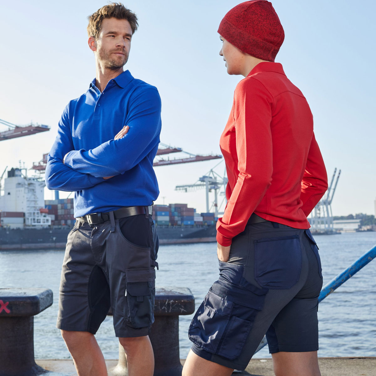 Workwear Stretch-Bermuda Slim Line - JN1811