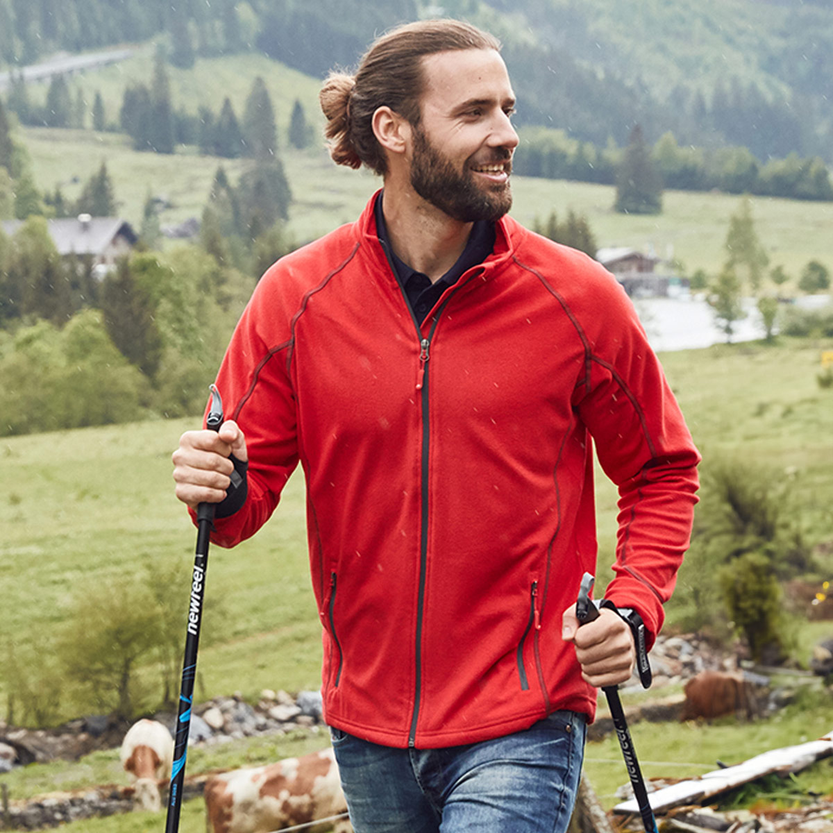 Men's Structure Fleece Jacket - JN597