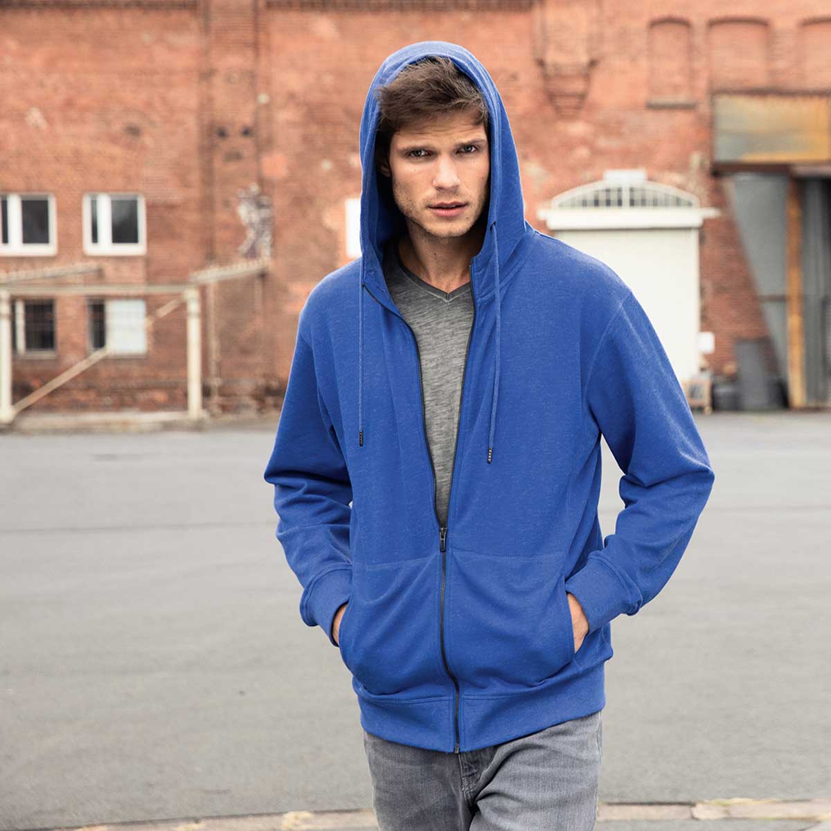 Mens Zip Hoody - JN8026