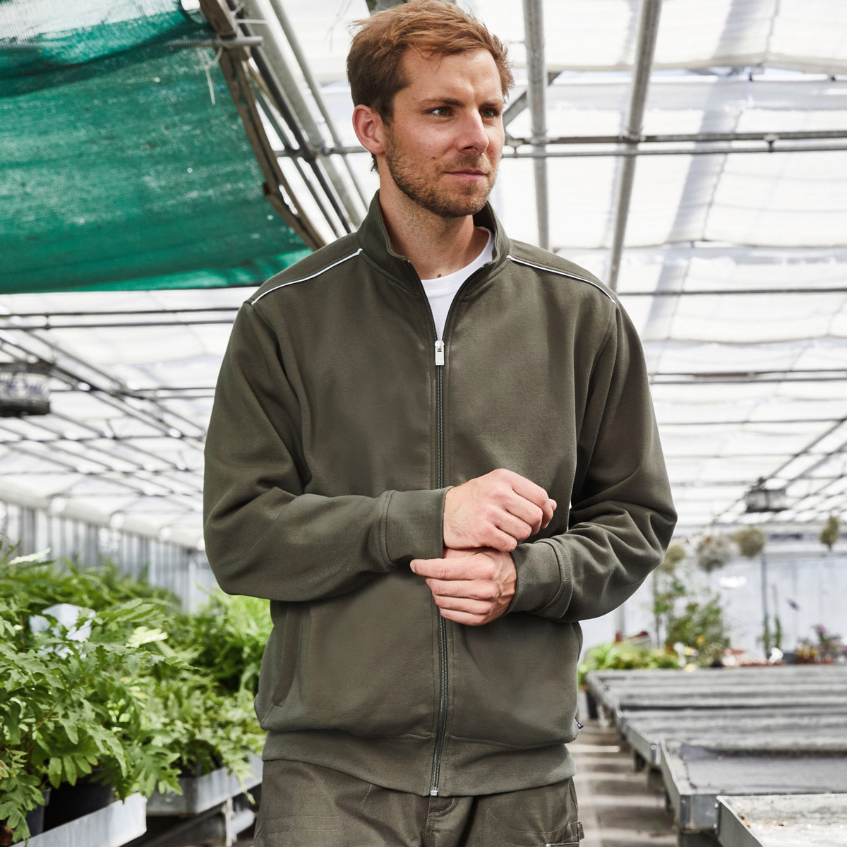 Men's Workwear Sweat-Jacket - JN894