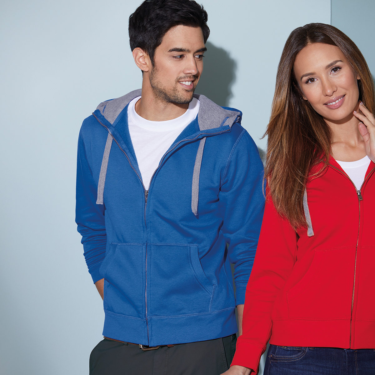 Men's Lifestyle Zip-Hoody - JN963