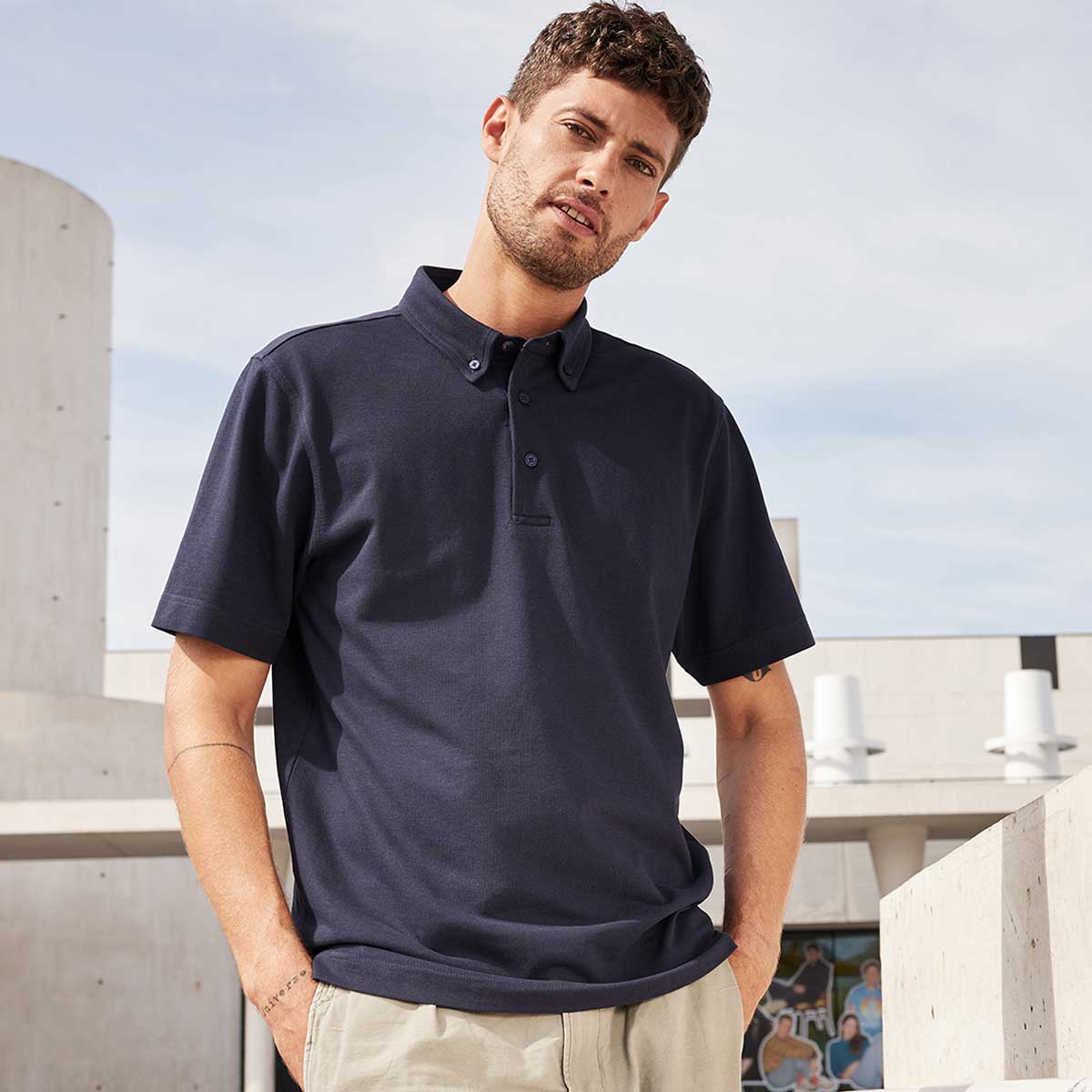 Men's Plain Polo - JN964