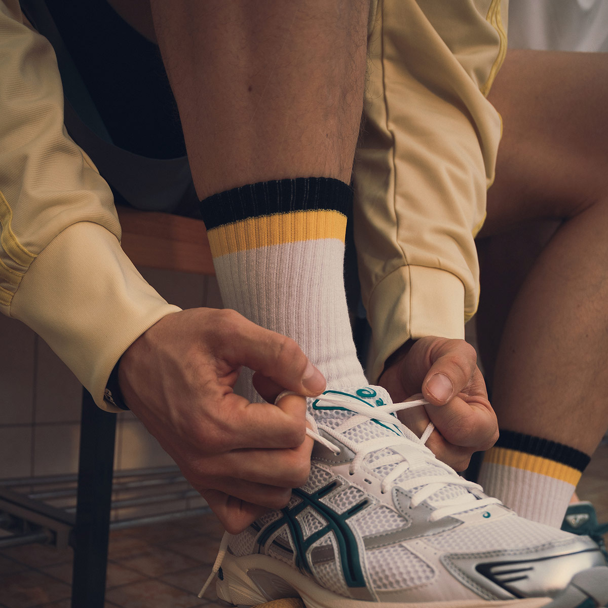 Tennis Socks Two-Tone - L05006