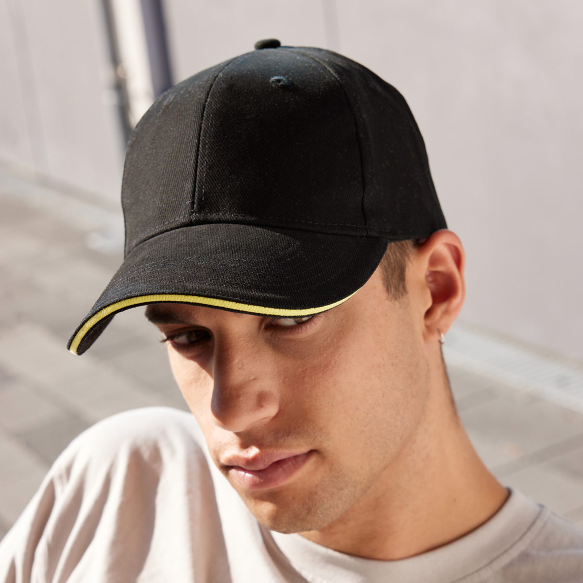6 Panel Sandwich Cap - MB024