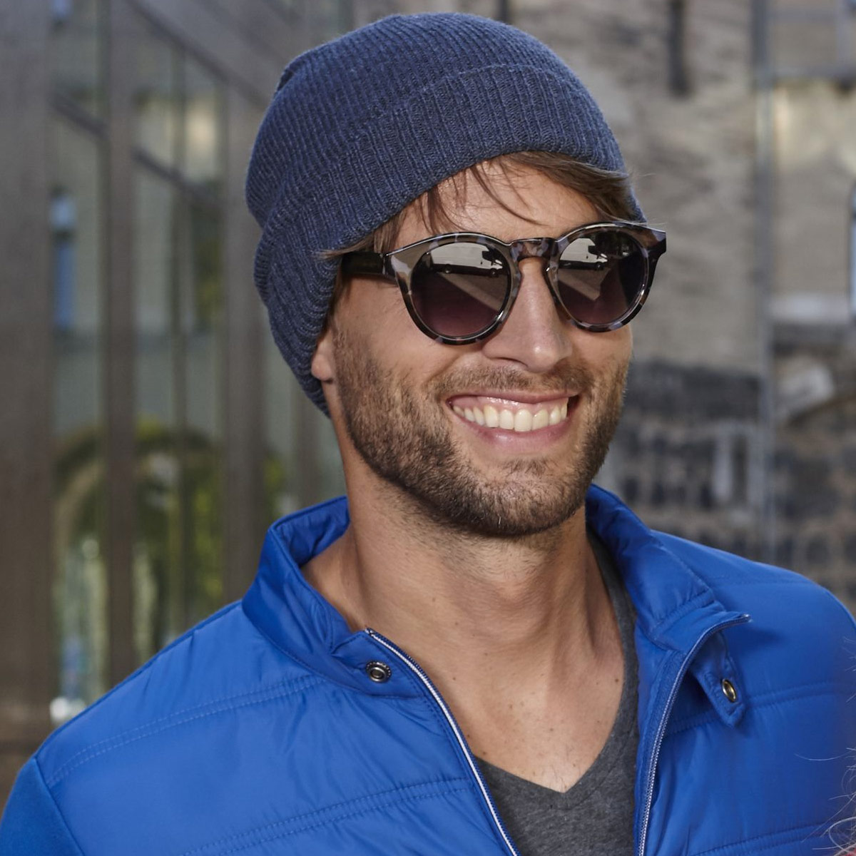 Basic Knitted Beanie - MB7111