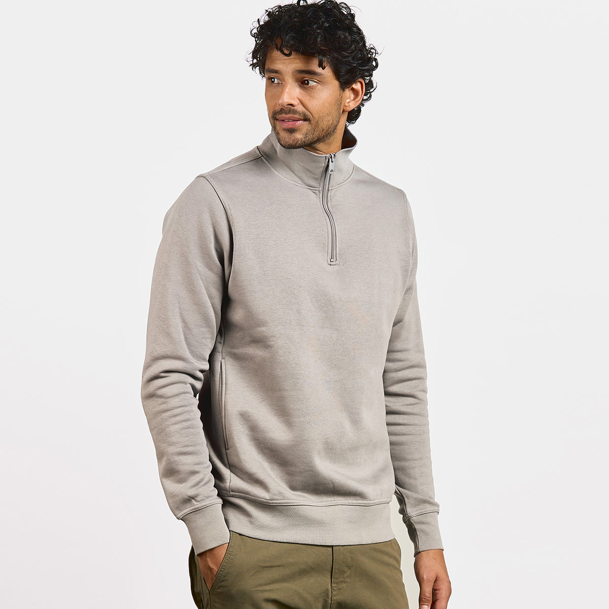 Unisex Troyer Side Pocket - 5052