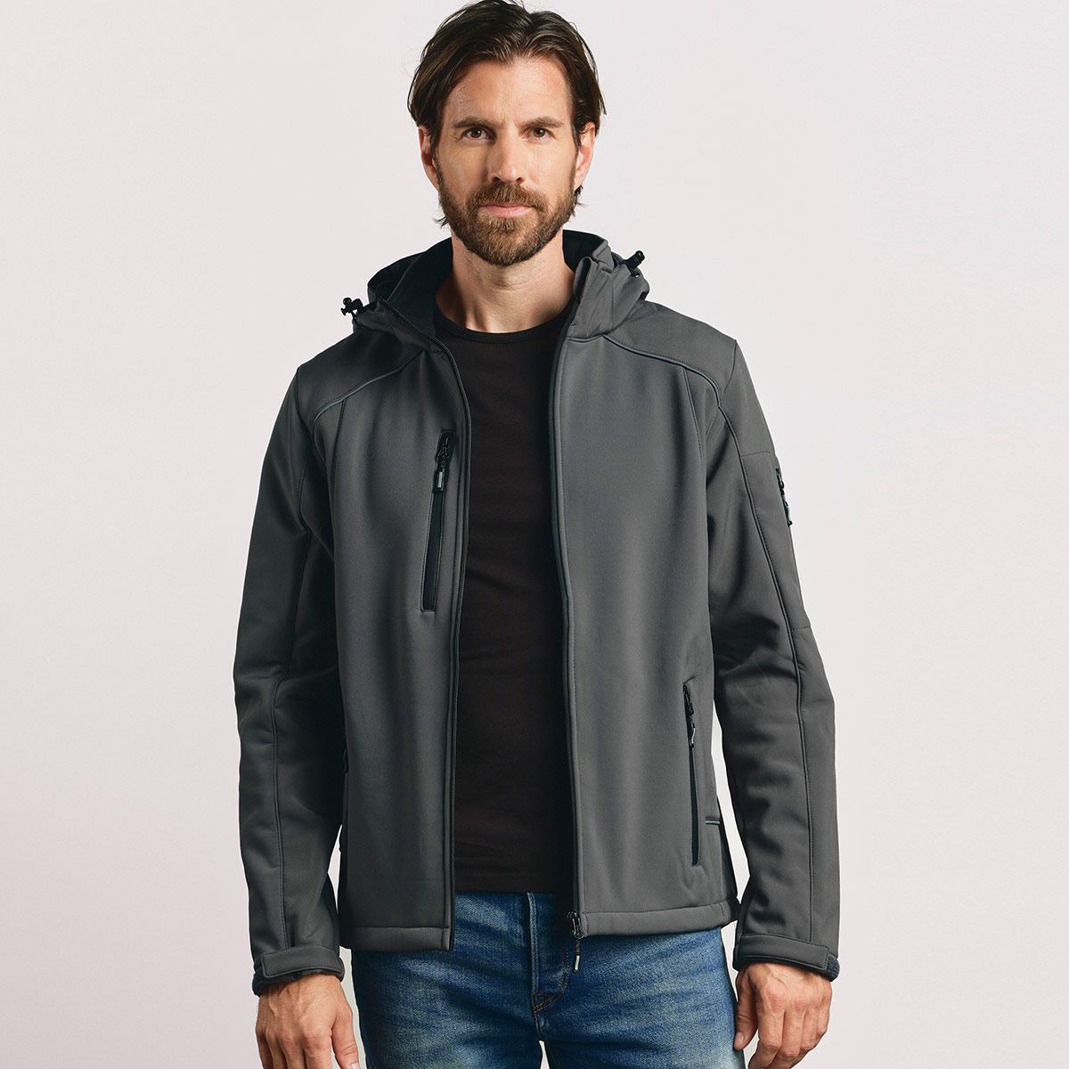 Men's Warm Softshell Jacket - 7860
