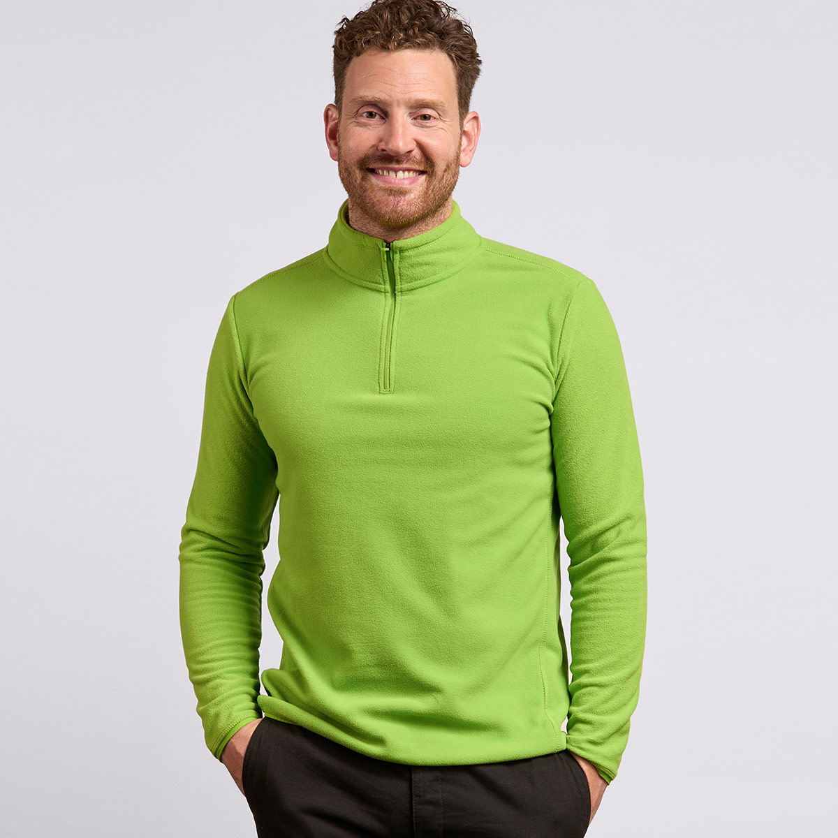 Men's Recycled Fleece Troyer - 7921