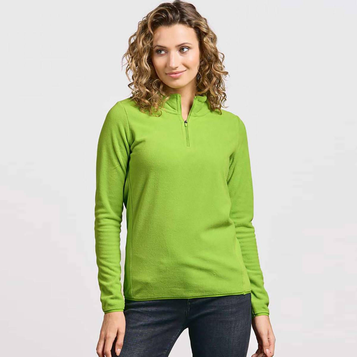 Women's Recycled Fleece Troyer - 7925