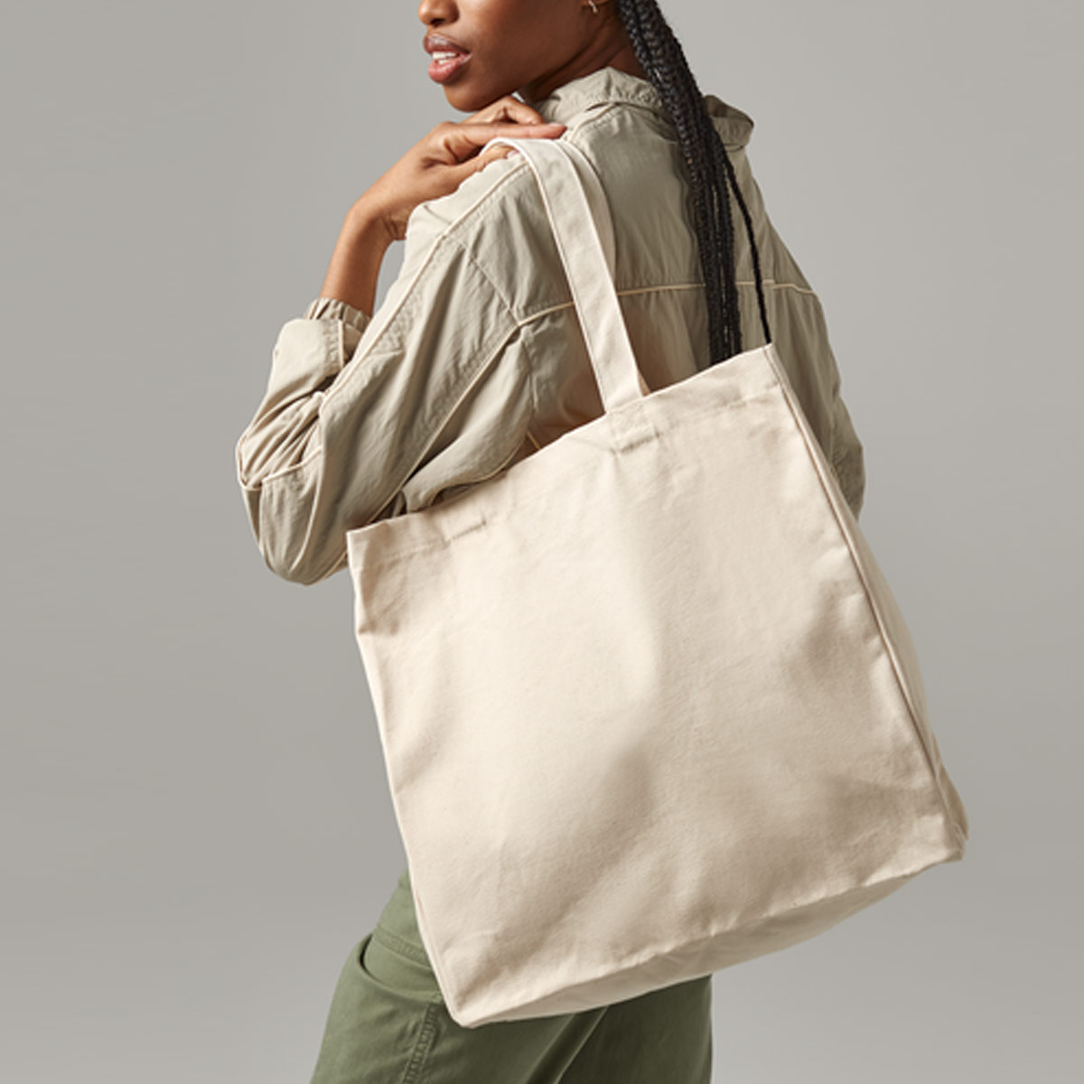 Canvas Classic Shopper - QD23
