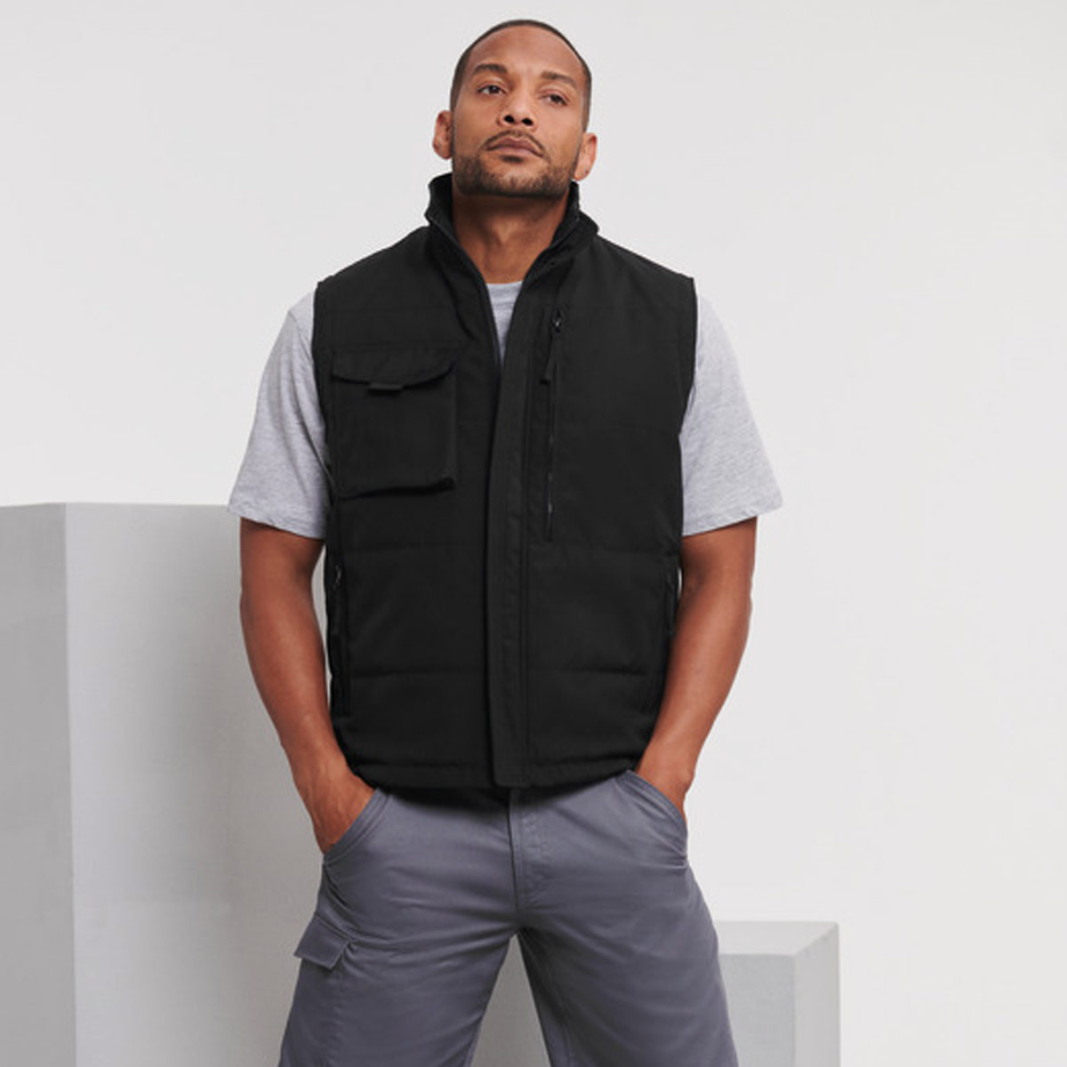Heavy Duty Workwear Gilet - R-014M-0