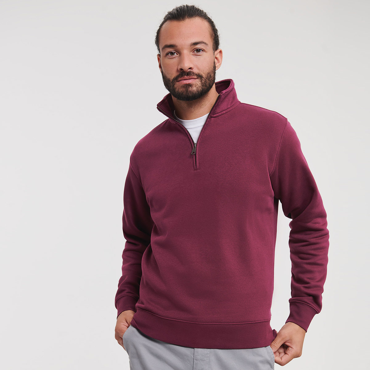 Men's Authentic 1/4 Zip Sweat - R-270M-0