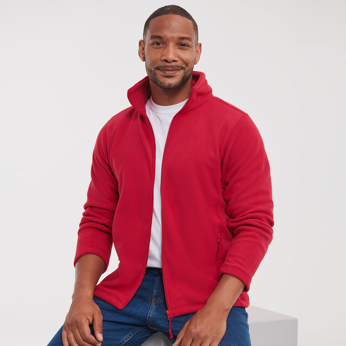 Men's Full Zip Outdoor Fleece - R-870M-0