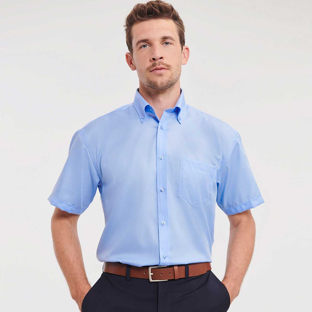 Men's Short Sleeve Classic Ultimate Non-Iron Shirt - R-957M-0
