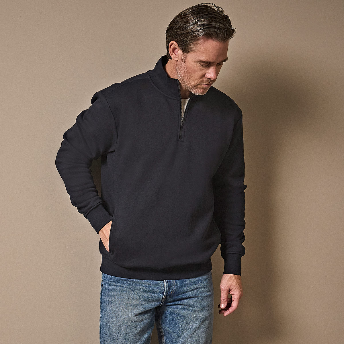 Half Zip Sweatshirt - 5438