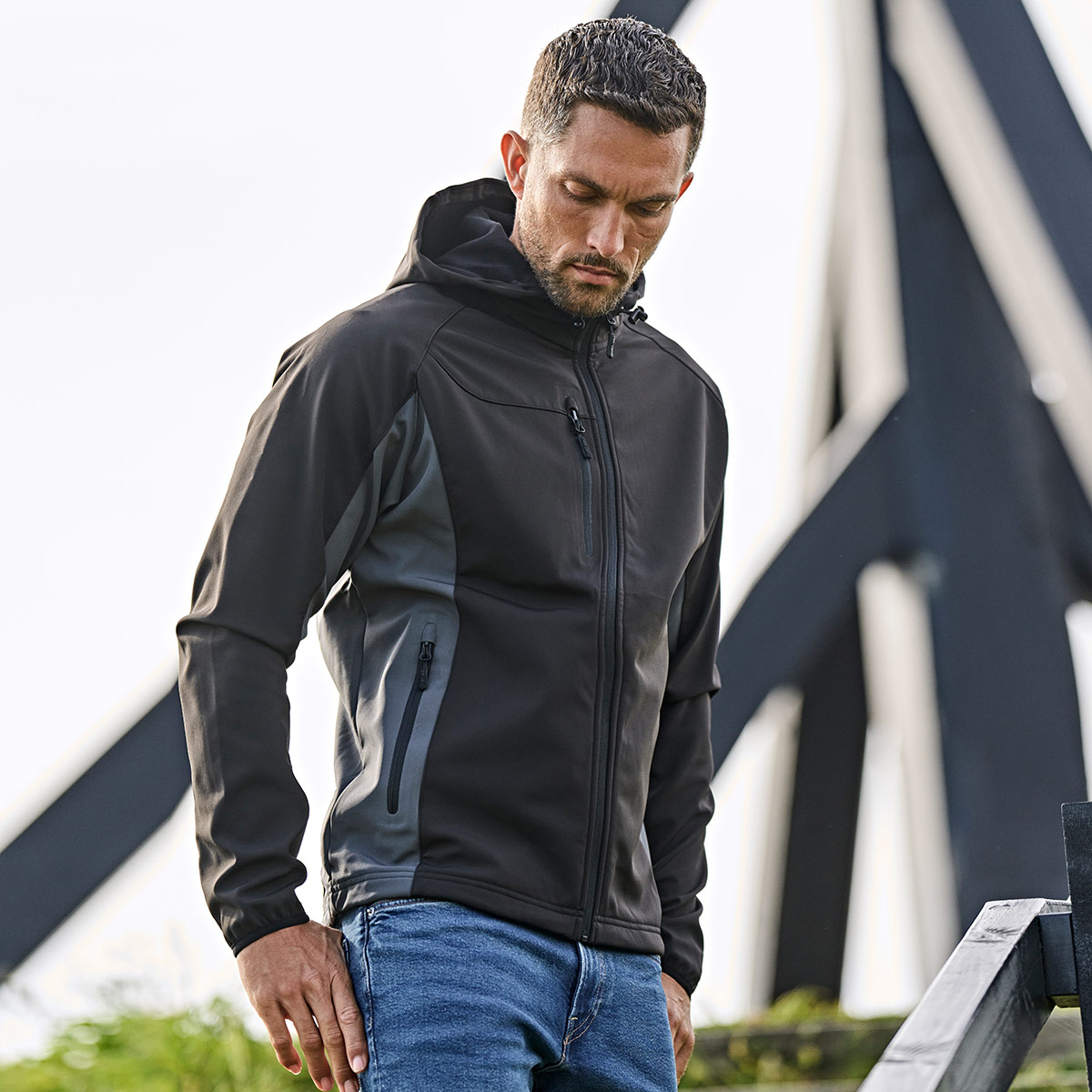 Hooded Lightweight Performance Softshell - 9514