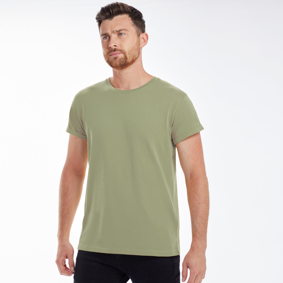 Men's Roll Sleeve T - M80