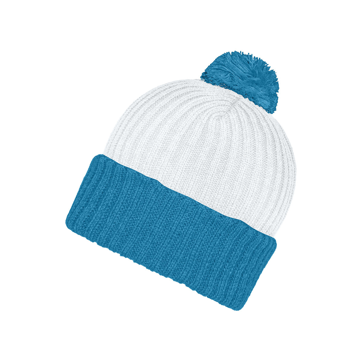 Knitted Cap with Pompon - MB7540